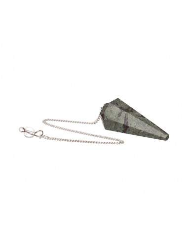 Dragon Blood Faceted Pendulum (FAC12)