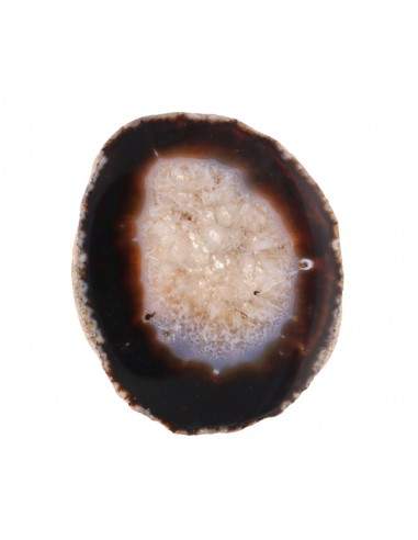 Medium Dyed Black Agate Plate