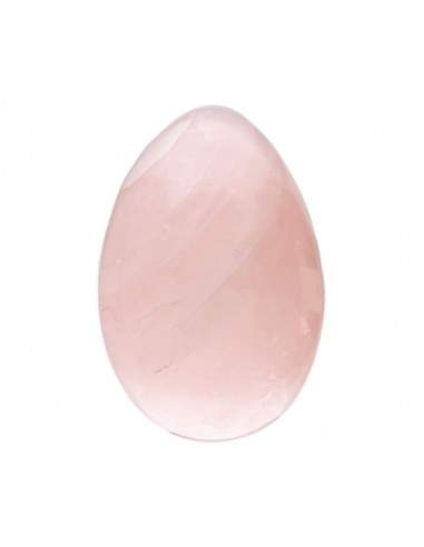 Ovo gigante de quartzo rosa