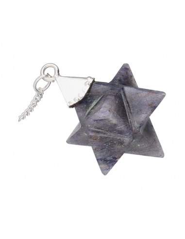 Péndulo Merkaba de Cuarzo Azul (PEND40)
