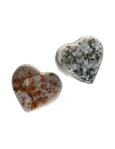Corazón Semipulido de Calcedonia