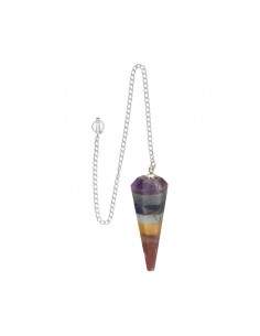 Faceted Chakra Pendulum...