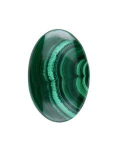 Oval plana de Malaquite