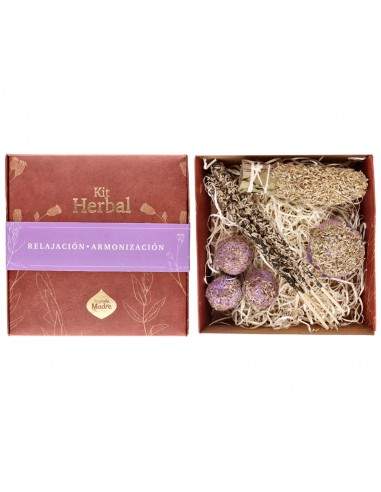 Kit de Relaxamento Herbal Harmony -...