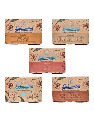 Sahumitos Box x5 Rose - Mère sacrée
