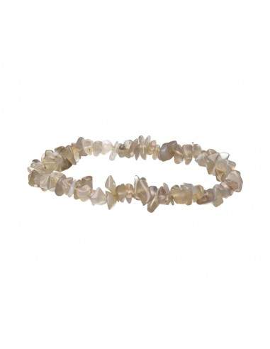 Bracelet d'agate grise