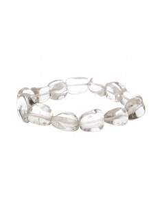 White Quartz Rhodium Plated...