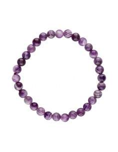 Amethyst Chevron Bracelet 6mm 2
