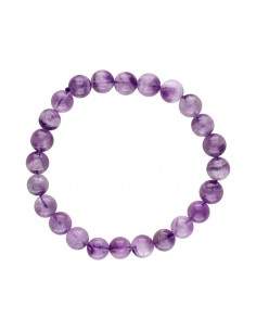 Amethyst Chevron Bracelet 8mm 2