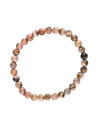 Rhodochrosite bracelet 6mm