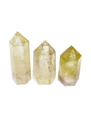 Heated Citrine Polished Tips