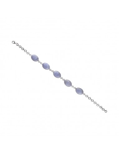 925 Sterling Silver Large Chalcedony...