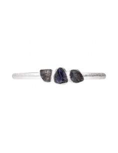 Rough Iolite Bracelet in...