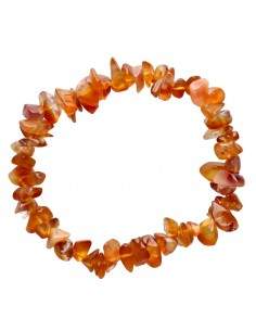 Pulseira de chips de cornalina 2