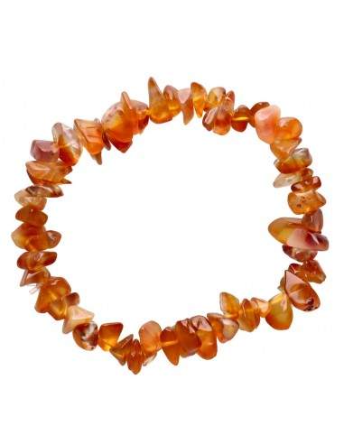 Carnelian Chip Bracelet