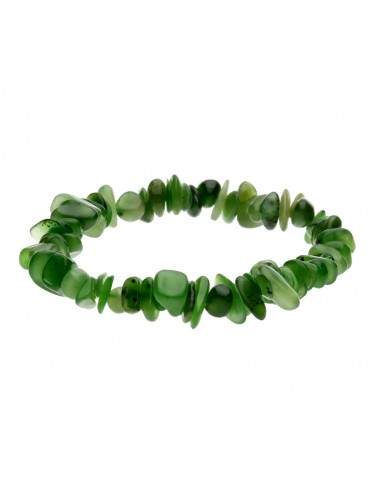 Bracelet de jetons de jade en néphrite