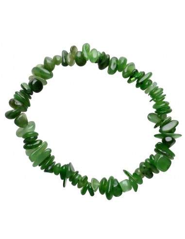 Nephrite Jade Chip Bracelet