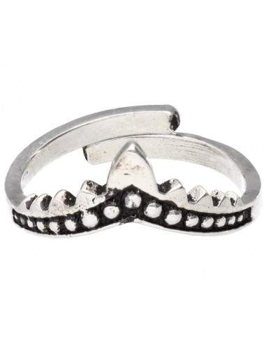 Bague plaquée argent -A30-