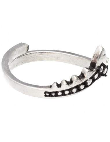 Bague plaquée argent -A30-