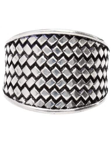 Bague plaquée argent -A14-