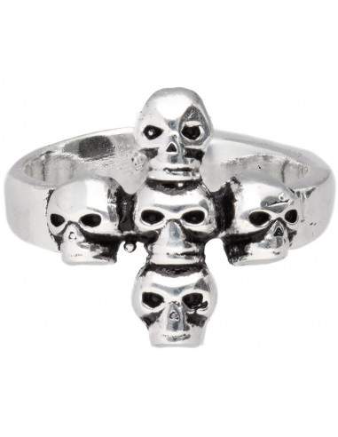 Bague plaquée argent -A60-