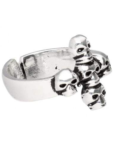 Bague plaquée argent -A60-