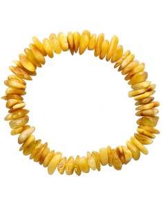 Pulsera Chip de Ámbar Claro 2