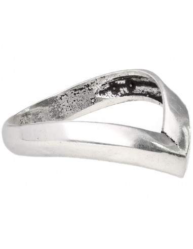 Bague plaquée argent -A54-