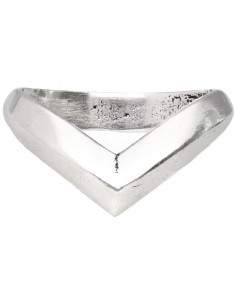 Bague plaquée argent -A54-