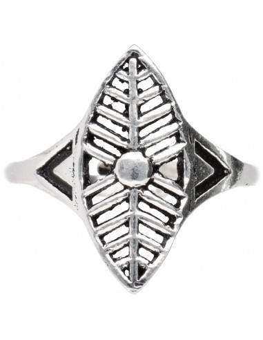 Bague plaquée argent -A43-