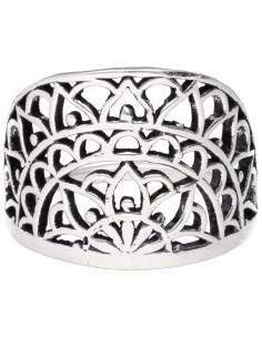 Bague plaquée argent -A22-