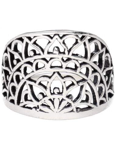 Bague plaquée argent -A22-