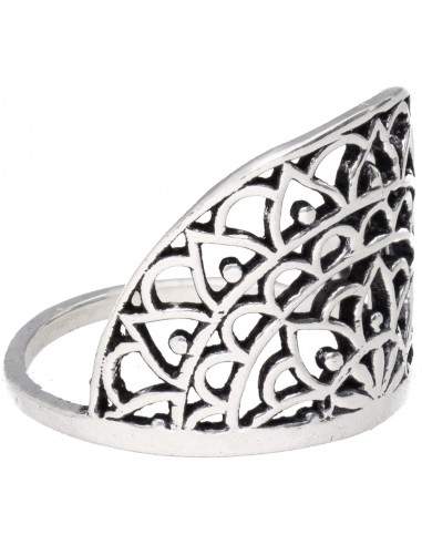 Bague plaquée argent -A22-
