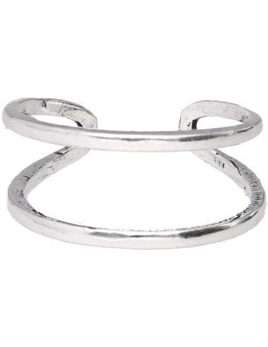 Bague plaquée argent -A7-