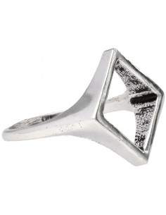 Bague plaquée argent -A48- 2