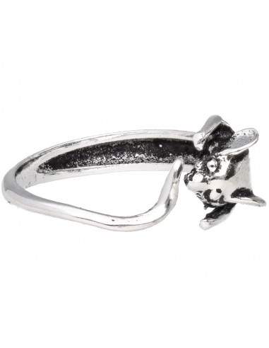 Bague plaquée argent -A41-