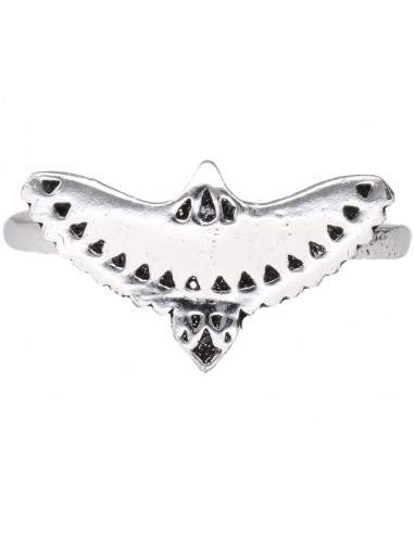 Bague plaquée argent -A64-