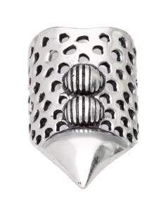 Bague plaquée argent -A44-