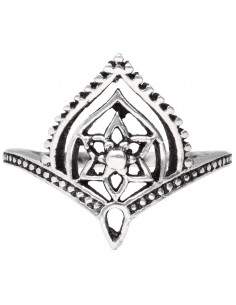 Bague plaquée argent -A31-