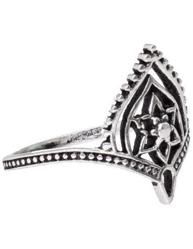 Bague plaquée argent -A31-