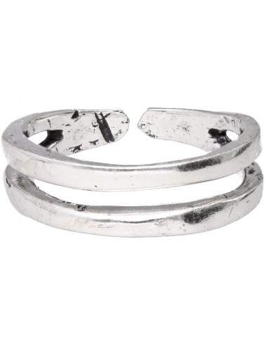 Bague plaquée argent -A42-