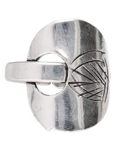 Bague plaquée argent -A21-