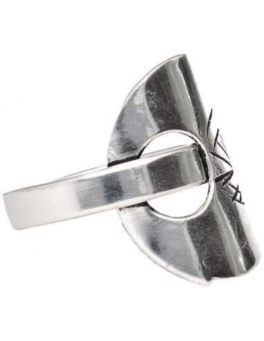 Bague plaquée argent -A21-
