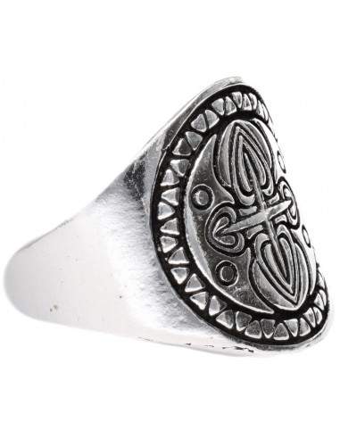 Bague plaquée argent -A50-