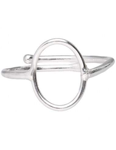 Bague plaquée argent -A47-