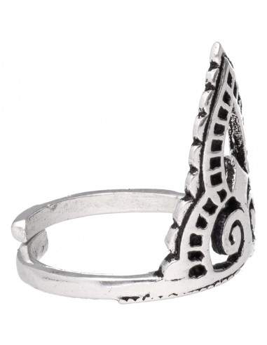 Bague plaquée argent -A40-