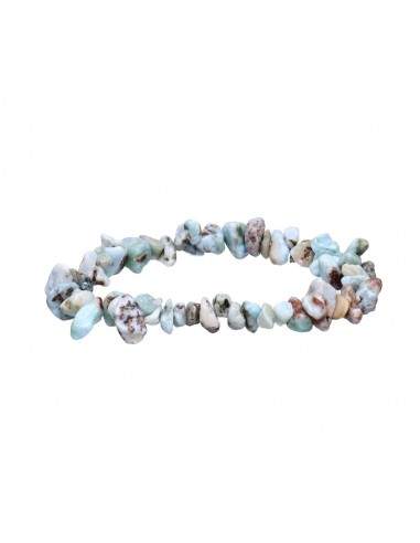 Pulsera Chip de Larimar