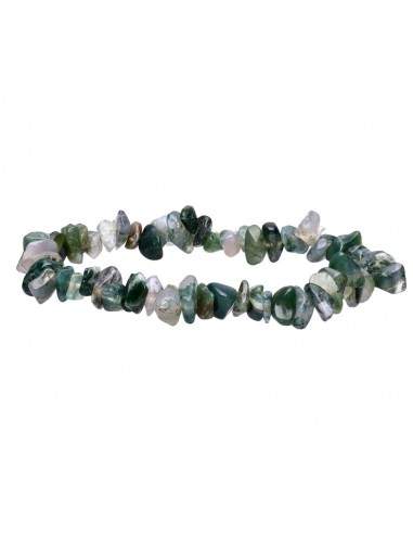 Bracelet en agate mousse