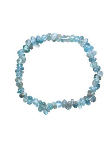 Bracelet en apatite claire