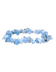 Pulsera Chip de Aguamarina